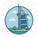 Burj Of Al Arab Hotel Famous Building Landmark Icon