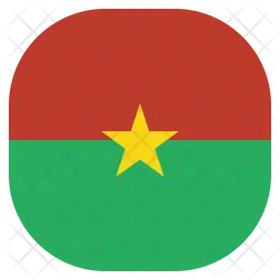 Burkina Flag Icône