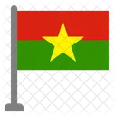 Flag Country Burkina アイコン