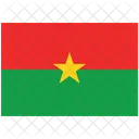 Flag Country Burkina Faso Icon