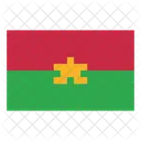 Burkina Faso Country Flag Flag Icon