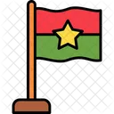 Burkina Faso Bf Flag Icon