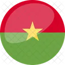 Burkina Faso Flag Country Icon