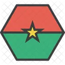 Burkina Faso African Icon