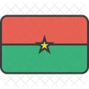 Burkina Faso African Icon