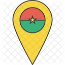 Burkina Faso African Icon