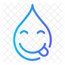 Emoji Burlon Emoticones Expresion Emoticono Gota De Agua Mineral Sangre Icono
