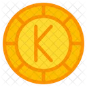 Burmese Kyat Coin Currency Icon
