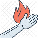 Burn Burnout Injury Icon