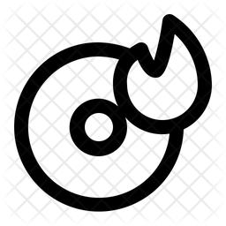 Burn cd Icon
