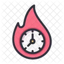 Burn clock  Icon