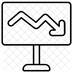 Burndown-Diagramm  Symbol