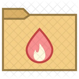 Burn folder  Icon