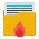 Burn folder  Icon