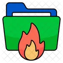 Burn folder  Icon