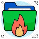 Burn folder  Icon