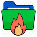 Burn folder  Icon