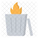 Burn Garbage Symbol