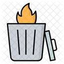 Burn Garbage Symbol