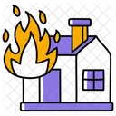 Burn Home House Burn House Icon