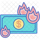 Burn Rate  Icon