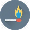 Burn Stick Fire Icon