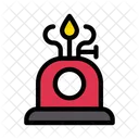 Burner Cooking Fire Icon