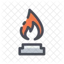 Burner Flame Burn Icon