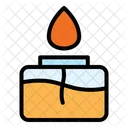 Burner Flame Research Icon