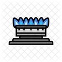 Burner Gas Service Icon