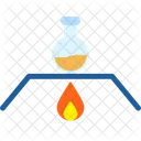 Burner Chemistry Experiment Icon