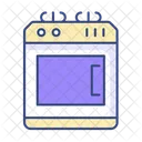 Burner Oven Gas Stove Cooking Range Icon