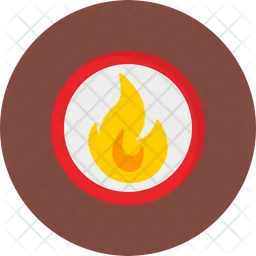 Burning  Icon