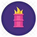 Burning Barrel  Icon