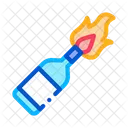 Burning Bottle  Icon