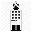 Burning Building Icon
