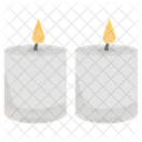 불타는 촛불 촛불 촛불 불꽃 아이콘