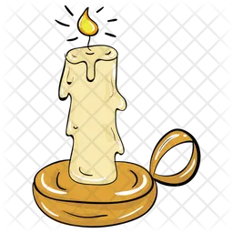 Burning Candle  Icon