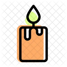 Burning Candle  Icon