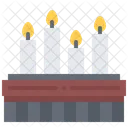 Candle Candles Stand Icon