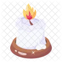 Flame Candle Burning Flame Icon