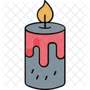 Burning candle  Icon