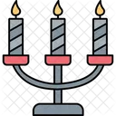 Burning Candle Candle Light Candle Stand Icon
