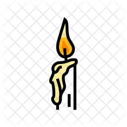 Burning Candle  Icon