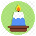 Burning candle  Icon