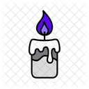 Burning candle  Icon