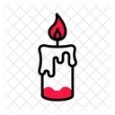 Burning candle  Icon