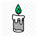 Burning candle  Icon