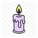 Burning candle  Icon