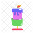 Burning Candle  Icon